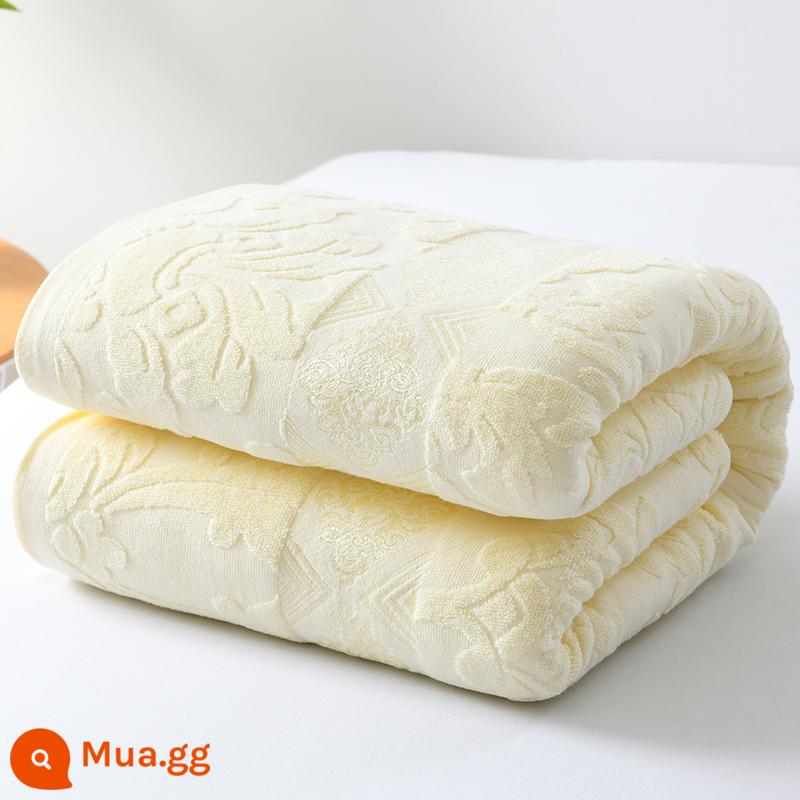 Cotton kiểu cũ khăn chần khăn chăn đơn đôi chăn điều hòa không khí nhà ga trải giường cotton mùa hè nghỉ trưa chăn - Ouya-trắng