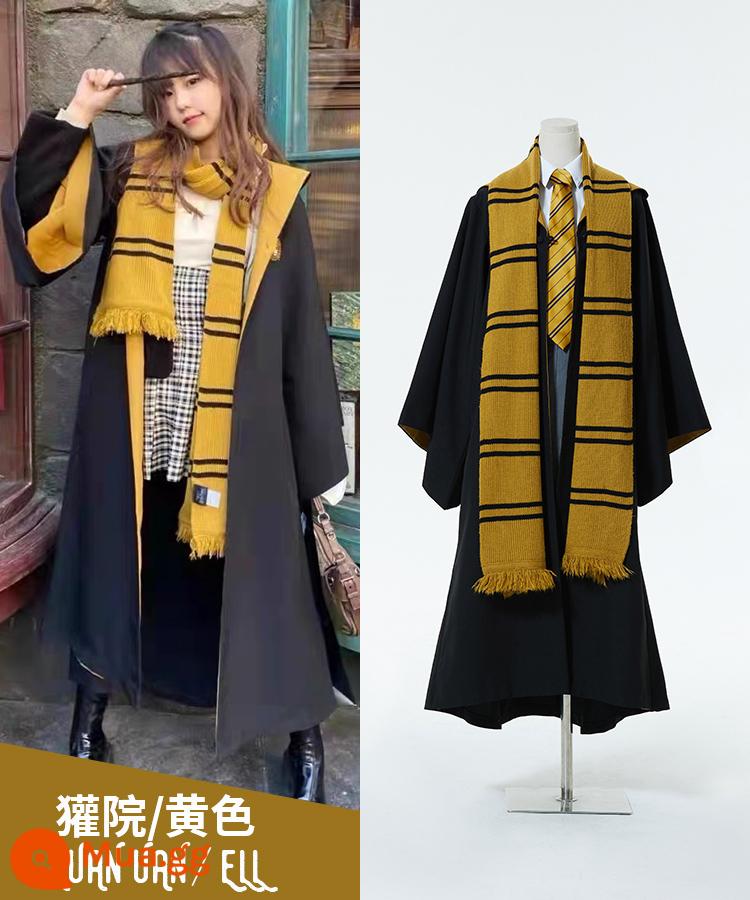 Cho thuê áo choàng ma thuật Harry Potter áo choàng phù thủy trường đại học Hogwarts áo choàng áo choàng Bắc Kinh Universal Studios - sân lửng vàng