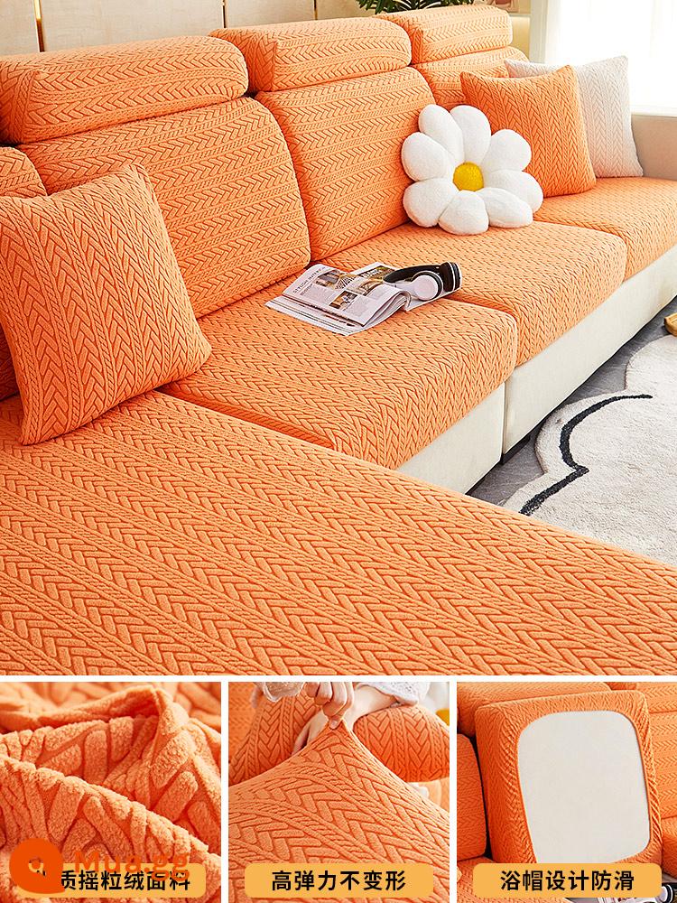 2022 SOFA đàn hồi mới bao gồm tất cả các bộ toàn bộ toàn bộ tập hợp chống lại tóc dựa trên đệm vỏ bảo vệ trong bốn mùa - Nuanyang-Cam cao cấp