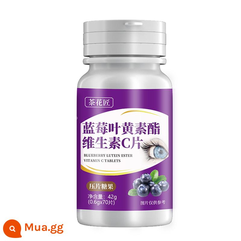 Blueberry lutein bảo vệ mắt của người già và trẻ em gần viên ngậm kẹo mắt anthocyanin nhai vitamin - [Nhà thuốc cùng kiểu] 120 viên, đảm bảo hàng chính hãng! !