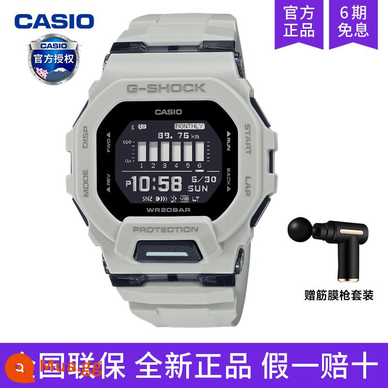 Đồng hồ CasioCASIO nam mẫu thể thao g shock sinh viên nữ mặt vuông nhỏ thạch anh điện tử gbd200sm - GBD-200UU-9DR