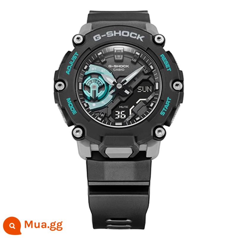 Đồng hồ CASIO nam G-SHOCK sợi carbon thể thao chống nước chống sốc GA-2200M-1A BB SKL - GA-2200M-1A xám đen