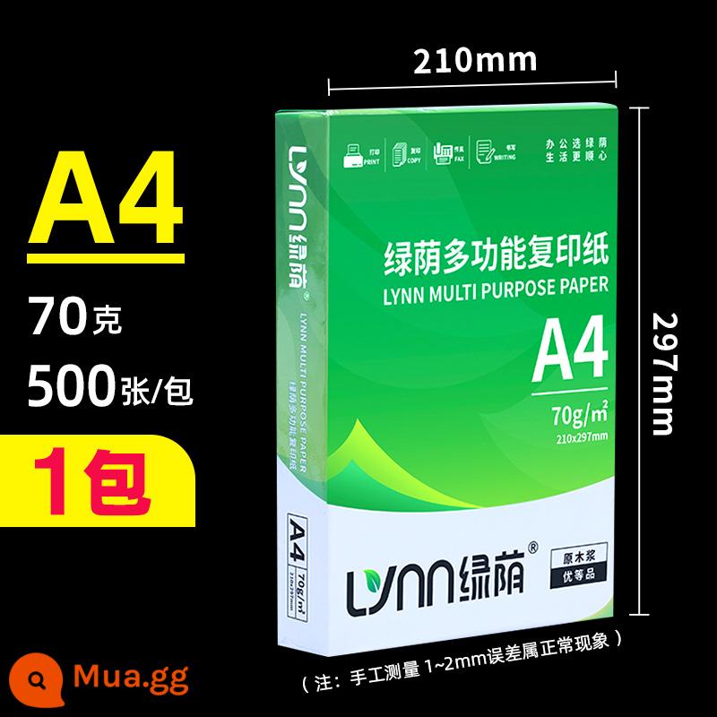 Màu xanh lá cây giấy A4 giấy photocopy giấy photocopy in ấn dữ liệu photocopy giấy văn phòng giấy A4 giấy trắng giấy nháp giấy vẽ tranh - [Văn phòng cổ điển]Túi đeo vai A4 70g/500 tờ