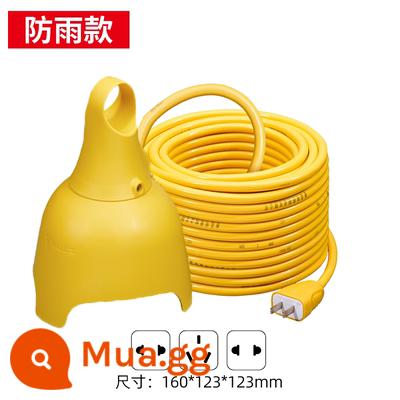 Bull socket xe điện sạc dòng mở rộng plug-in extension line dài plug-in dải dòng 20/30 mét - 35m bò chống mưa