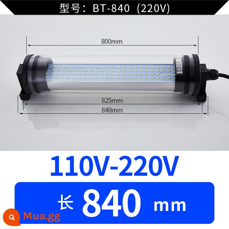 Đèn Led Máy Công Cụ Đèn Làm Việc Máy Tiện CNC Đèn Tiết Kiệm Năng Lượng Dạng Ống Đèn Huỳnh Quang 24 Đèn Chiếu Sáng Chống Dầu Chống Thấm Nước 220V - 840mm220V