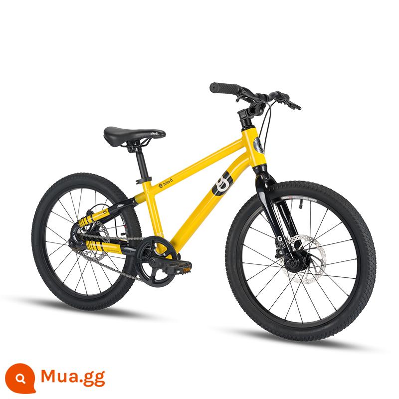 Bike8 xe đạp trẻ em 3-6 tuổi 16 inch bé trai và bé gái chống sốc xe đẩy trẻ em phanh đĩa xe đạp trẻ em - Tốc độ đơn 20 inch [màu vàng chrome trực tiếp] [Tốc độ đơn 20 inch]