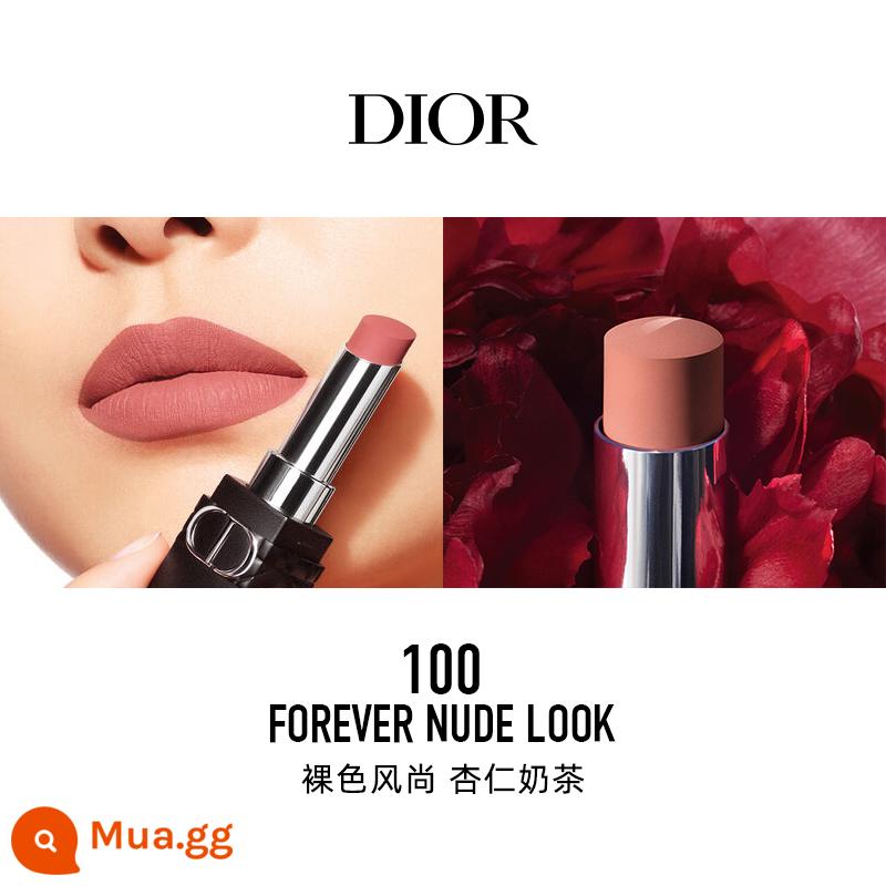 [Quà tặng năm mới] Dior Dior Lieyan Blue Star Lock Color Lip Glaze 999 626 720 Makeup Lipstick - [Son] Trà sữa hạnh nhân thời trang 100 màu khỏa thân