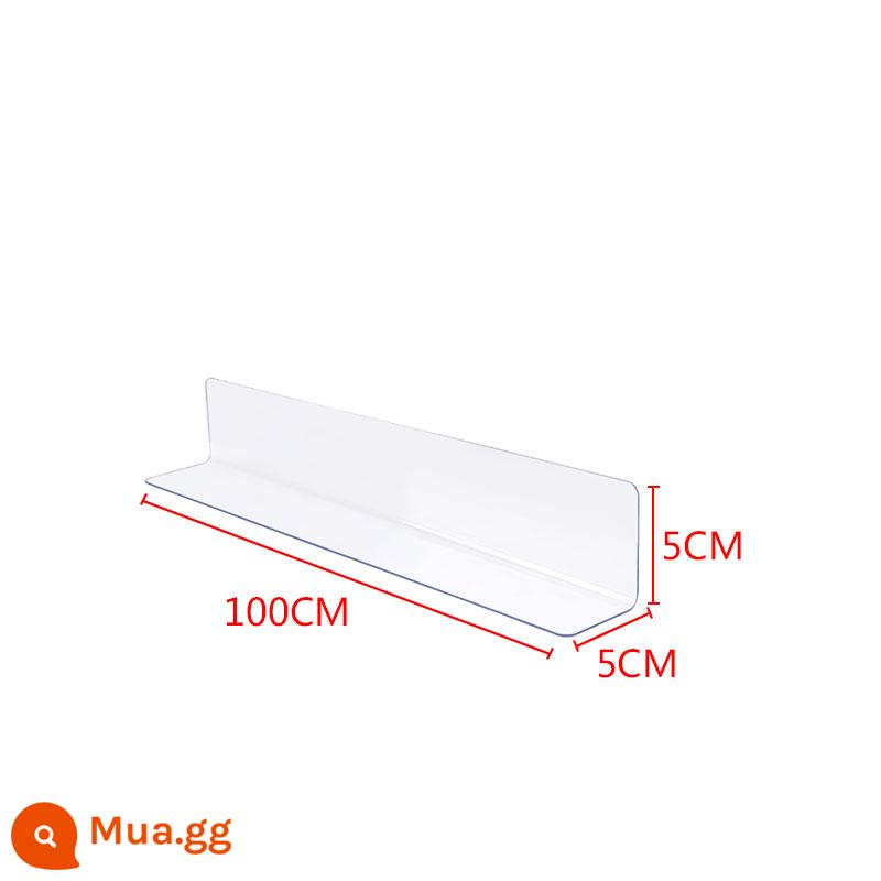 Vách ngăn đáy giường vách ngăn nhựa hộ gia đình cạnh bàn sofa khoảng cách phía dưới dải phân vùng dưới giường bịt kín cạnh chống mèo vách ngăn kệ - Có thể cắt dài 1m x rộng 4cm x cao 5cm