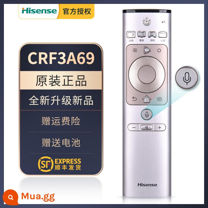 Điều khiển từ xa bằng giọng nói TV Hisense chính hãng CRF3A69 H55E9A H65E9A HZ43U7N HZ50U7AD - SF chuyển phát nhanh