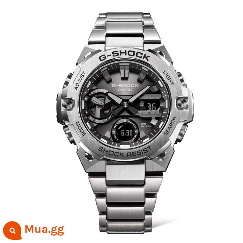 Đồng hồ Casio Heart of Steel g-shock năng lượng mặt trời nam GST-B100-1A/B400-1A thể thao chống nước - GST-B400D-1A