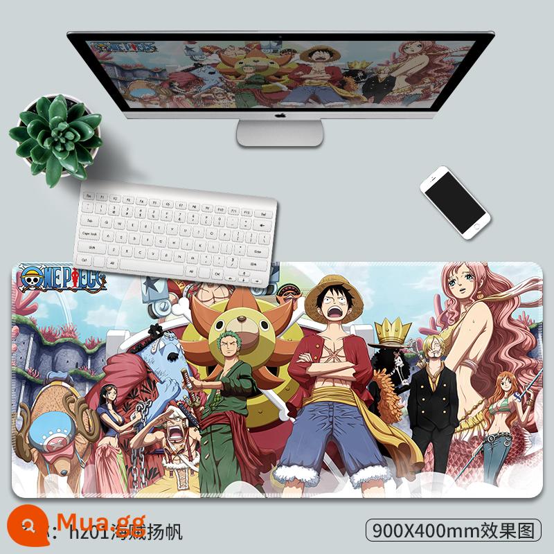 Một Mảnh Game Anime Miếng Lót Chuột Quá Khổ Xù Bé Trai Chơi Game Ace Zoron Miếng Lót Bàn Phím Máy Tính Bàn Thảm - hz01 cánh buồm cướp biển xk