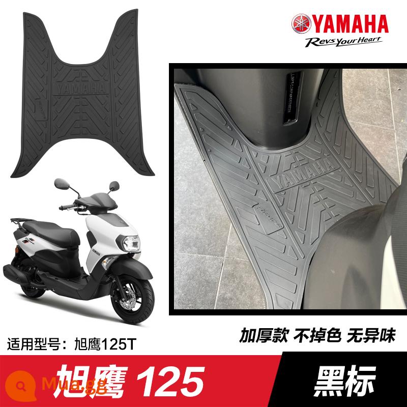 Yamaha Saiying GT Fuxi Patrol Eagle Asahi Eagle Fuying Qiaoge i125 miếng đệm chân sửa đổi phụ kiện miếng đệm chân xe tay ga - Xuying 125—nhãn đen