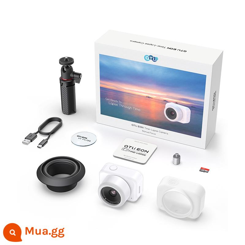 Atli eon ts phiên bản bìa cứng trì hoãn chụp ảnh vlog camera du lịch ngắn video thu hẹp thời gian - Trắng [bao gồm bộ bảo vệ silicon, chân máy, thẻ nhớ]