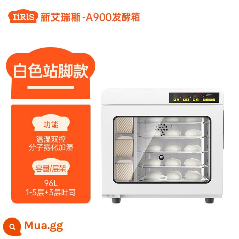 Mới Iris A800 Lên Men Bánh Mì Hộp Thương Mại Đánh Thức Máy Tư Nhân Nướng Bột Đánh Thức Hộp Sữa Chua Lên Men Máy - Mẫu chân trắng A900