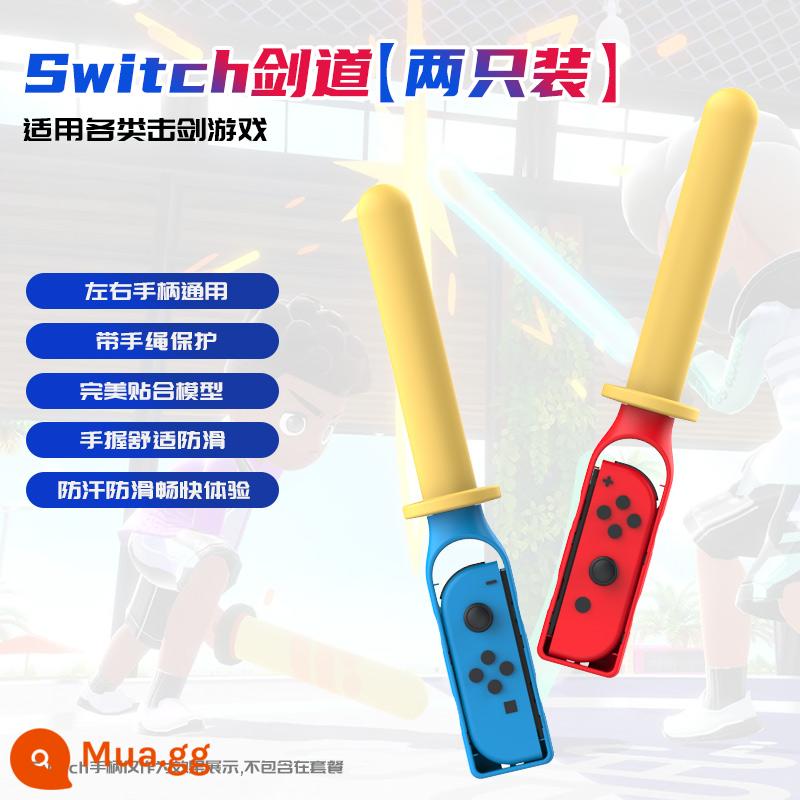 Nintendo switch Mario vợt tennis ns oled thể thao somatosensory tay cầm chơi game tay cầm phụ kiện joycon tay cầm trái và phải tay cầm ACE vợt tennis Mario thể thao cầu lông - Thích hợp cho trò chơi đấu kiếm