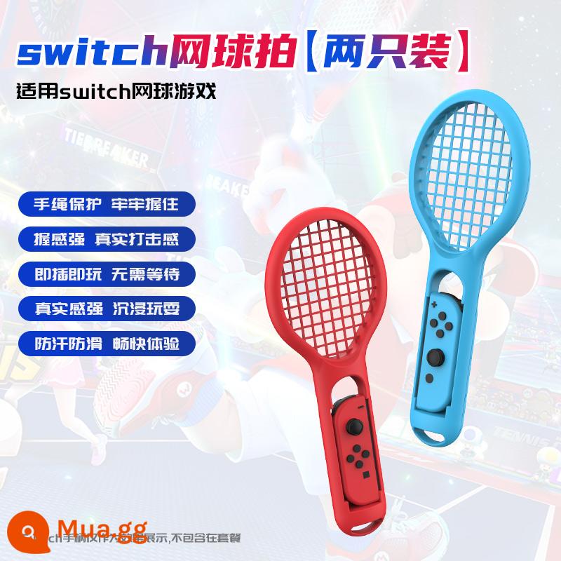 Nintendo switch Mario vợt tennis ns oled thể thao somatosensory tay cầm chơi game tay cầm phụ kiện joycon tay cầm trái và phải tay cầm ACE vợt tennis Mario thể thao cầu lông - Phiên bản màu tương phản cổ điển [bán chạy]