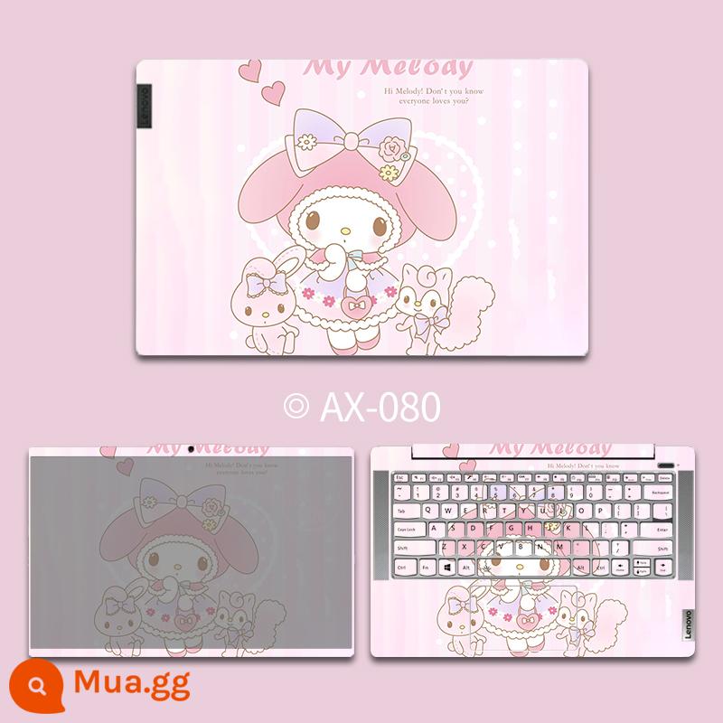 Miếng dán máy tính màng chó quế màng bảo vệ chó tai to Lenovo pro14 Apple air Huawei 13 kê Asus Dell HP 66 light and shadow 15.6 inch notebook shell film 16 phù hợp cho - AX-080 [ABC Three Sides] Model máy tính đặt hàng và để lại tin nhắn