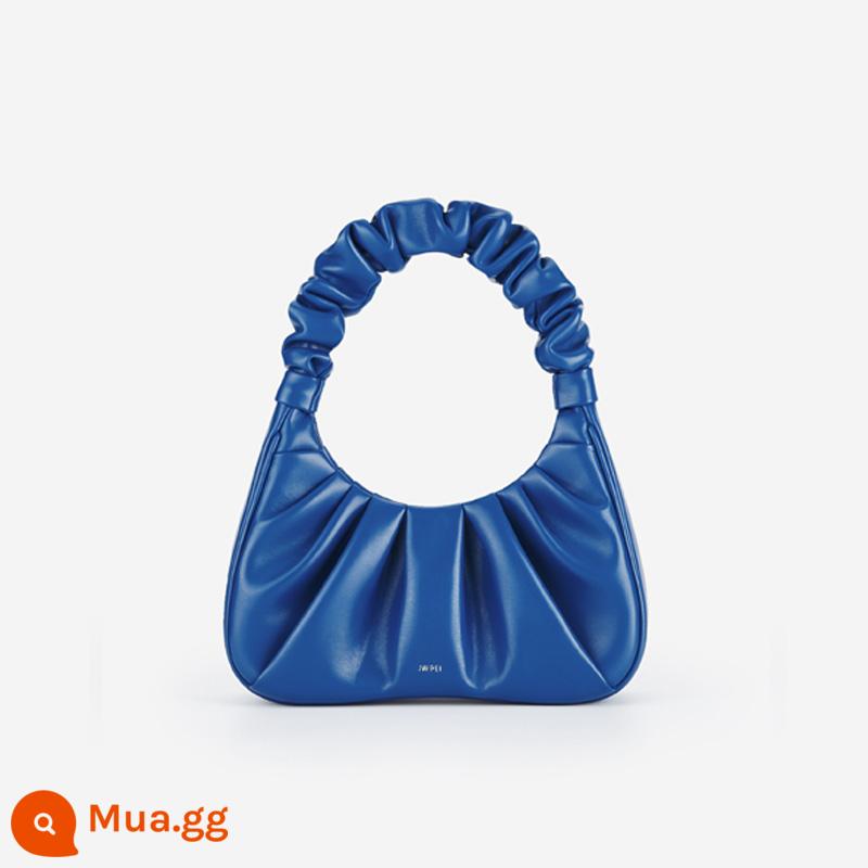 JW PEI cloud bag GABBI niche design bag túi sát nách new bag bag bag túi gấp nữ 2T03 - Họa tiết cừu xanh đậm [túi tote mở rộng]