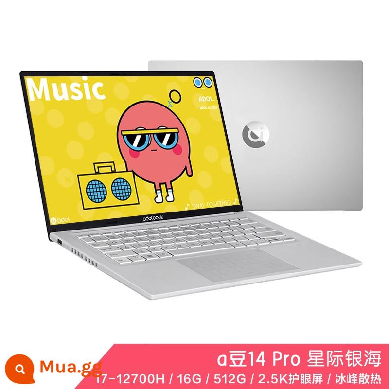 [Bán hàng trực tiếp chính thức] ASUS máy tính xách tay bean 14Pro Core i5 tiêu chuẩn áp suất cao hiệu suất cao gam màu cao nhẹ và mỏng máy tính xách tay văn phòng dành cho sinh viên kinh doanh máy tính xách tay hàng đầu chính hãng cửa hàng chính hãng - Interstellar Silversea/i7-12700H/100%SRGB/Màn hình vàng 2,5K/điều chỉnh độ sáng DC