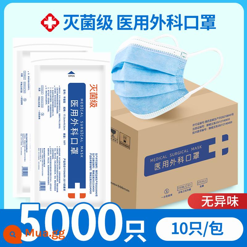 1000 FCL Bán buôn Mặt nạ phẫu thuật y tế Dùng một lần Phòng chống dịch bệnh y tế ba lớp Chống vi-rút xác thực - [5000 miếng]Y tế và phẫu thuật