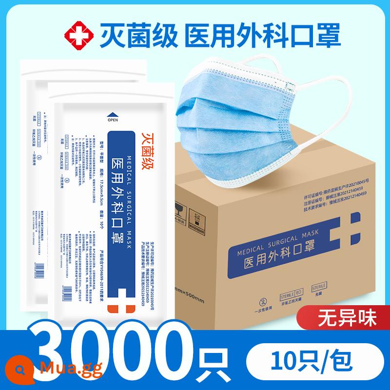 1000 FCL Bán buôn Mặt nạ phẫu thuật y tế Dùng một lần Phòng chống dịch bệnh y tế ba lớp Chống vi-rút xác thực - [3000 miếng]Y tế và phẫu thuật