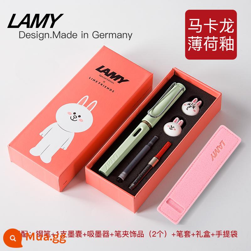 Ngày lễ tình nhân Năm mới Kỷ Mão Lamy Lễ hội mùa xuân món quà sinh nhật cô giáo dành cho bạn gái tặng bạn gái sáng tạo và thiết thực - Macaron Xanh [Thỏ Koni]