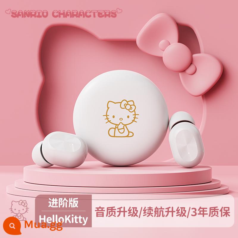 Sanrio chính hãng liên doanh sang trọng sound S01 Tai nghe Bluetooth true wireless cao cấp quà tặng dễ thương cho Huawei Apple - [Xin chào·Mẫu mini] Hiệu ứng âm thanh HiFi nghìn nhân dân tệ · Nâng cấp tuổi thọ pin · Bảo hành 3 năm