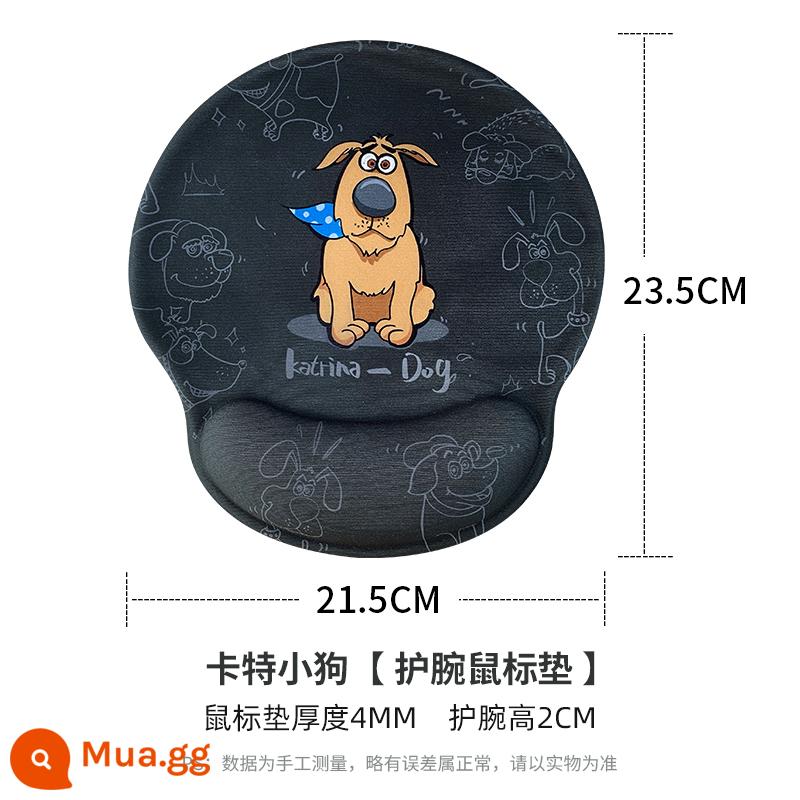 Không gian sáng tạo guitar tay trượt đệm chuột nối dây silicon bàn phím 3d 3d ba chiều anime con trai dày - Puppy Carter (bàn di chuột cổ tay)