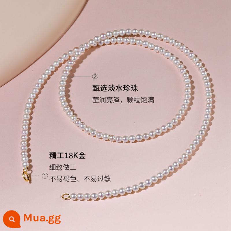 Nữ Hoàng Ngọc Trai Vòng Hoàn Hảo Cực Sáng Ngọc Trai Nước Ngọt Nữ Vàng 18 K Tự Nhiên Cho Bé Hạt Kê Dây Chuyền Xương Đòn - Không có chuỗi mở rộng [vòng tròn mở] [vòng tròn gần như hoàn hảo] [ánh sáng cực sáng] [không hoàn hảo rất nhỏ]