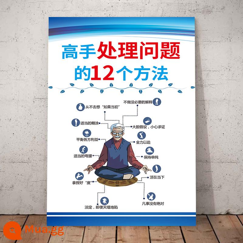 Bảng mức năng lượng Hawkins phòng tư vấn tâm lý poster quảng cáo áp phích dán bản đồ mức năng lượng cảm xúc khẩu hiệu truyền cảm hứng - 8- Giải quyết vấn đề