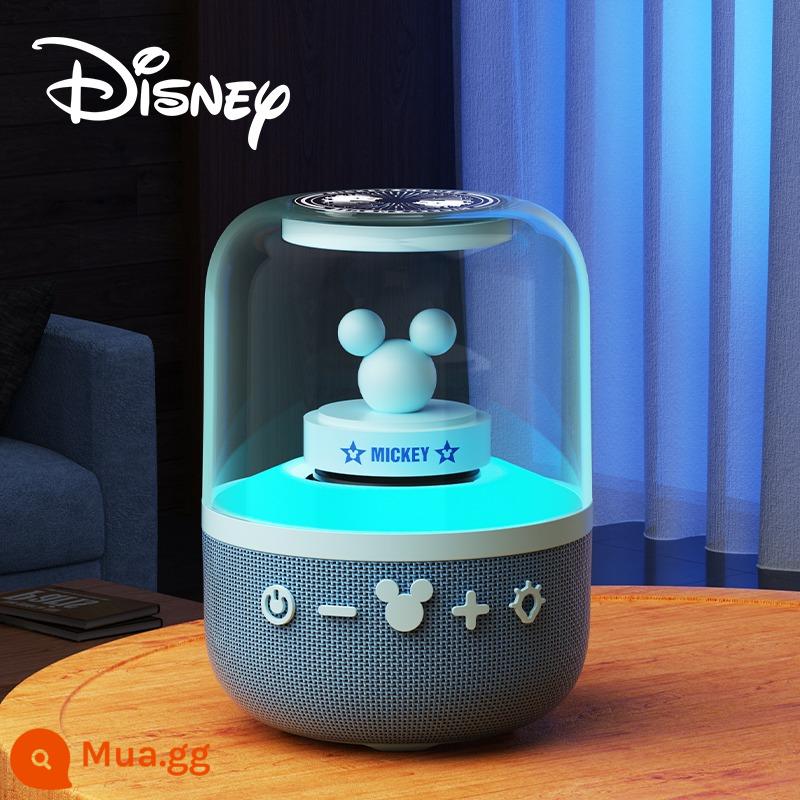 Disney Xiaodu Giọng nói thông minh Âm thanh Bluetooth Không dây Đèn ngủ RGB Tiện lợi Loa máy tính để bàn tại nhà Bé trai và bé gái - Sky Blue [Giọng nói Xiaodu AI + Đèn khí quyển RGB + Kết nối TF +TWS có thể cắm]