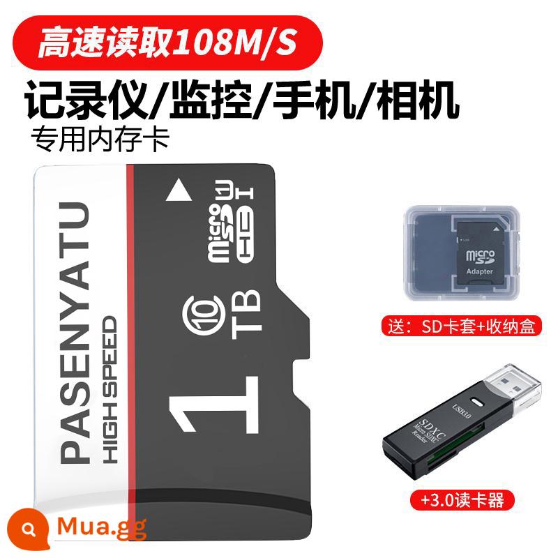 Thẻ nhớ tốc độ cao 1T lái xe đầu ghi công suất lớn giám sát ống kính chụp ảnh 2Tb thẻ nhớ máy ảnh thẻ SD đa năng - Đầu ghi/điện thoại di động/máy ảnh/giám sát thẻ tốc độ cao đầu đọc thẻ 1T + 3.0