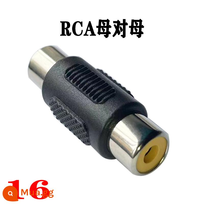 Miễn phí vận chuyển 6.5/3.5mm/RCA đầu hoa sen cách mạng rca hoa sen đôi nam nữ thành nữ cắm xả điện đàn piano âm thanh loa điện chuyển dây trộn hoa sen âm thanh AV1 điểm 2 điểm dòng - 16: RCA mẹ với mẹ