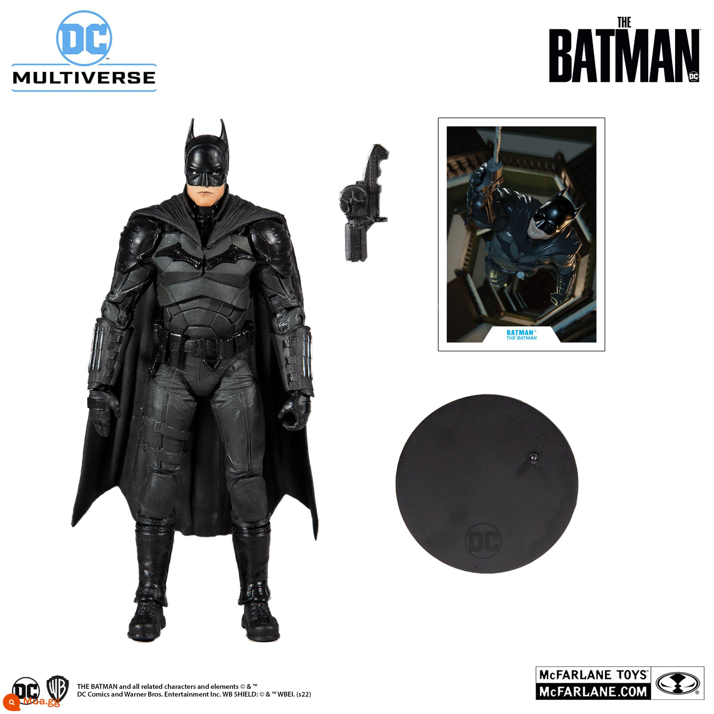 (Spot) McFarlane McFarlane DC mẫu ủy quyền chính hãng Batman 2022 Batman mới - Batman mới trong kho! ! !