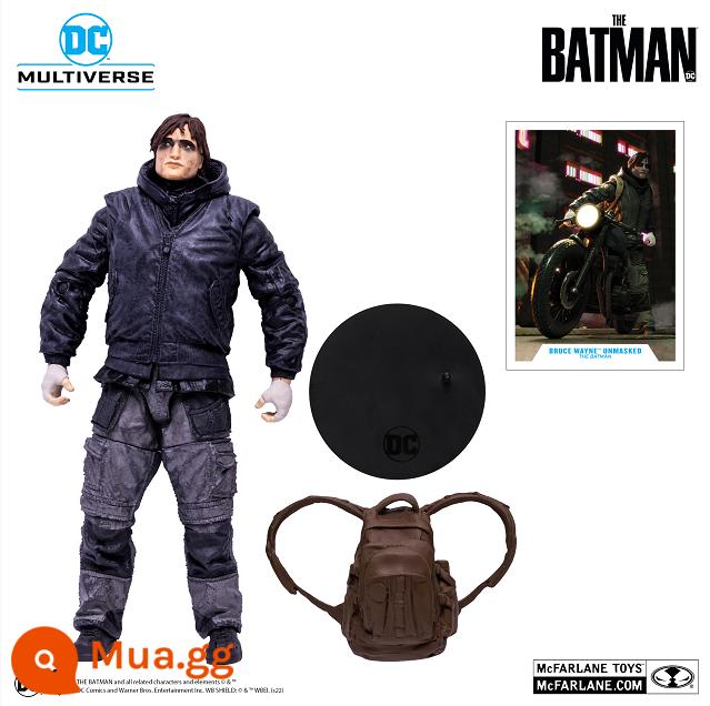 (Spot) McFarlane McFarlane DC mẫu ủy quyền chính hãng Batman 2022 Batman mới - Batman lộ mặt