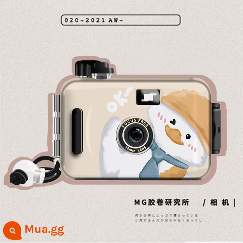 Phim máy ảnh đánh lừa ins phim cổ điển dùng một lần không phải Polaroid lưới màu đỏ máy ảnh sinh viên máy ảnh nhỏ - Yaya, không vấn đề gì