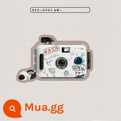 Phim máy ảnh đánh lừa ins phim cổ điển dùng một lần không phải Polaroid lưới màu đỏ máy ảnh sinh viên máy ảnh nhỏ - phi hành gia Nasa