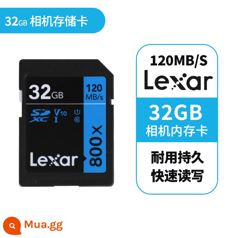 Thẻ SD máy ảnh Thẻ nhớ máy ảnh 32G Thẻ nhớ Canon Sony Fuji Thẻ nhớ CCD máy ảnh một mắt tốc độ cao - [32G]Tốc độ cao 120 MB/giây