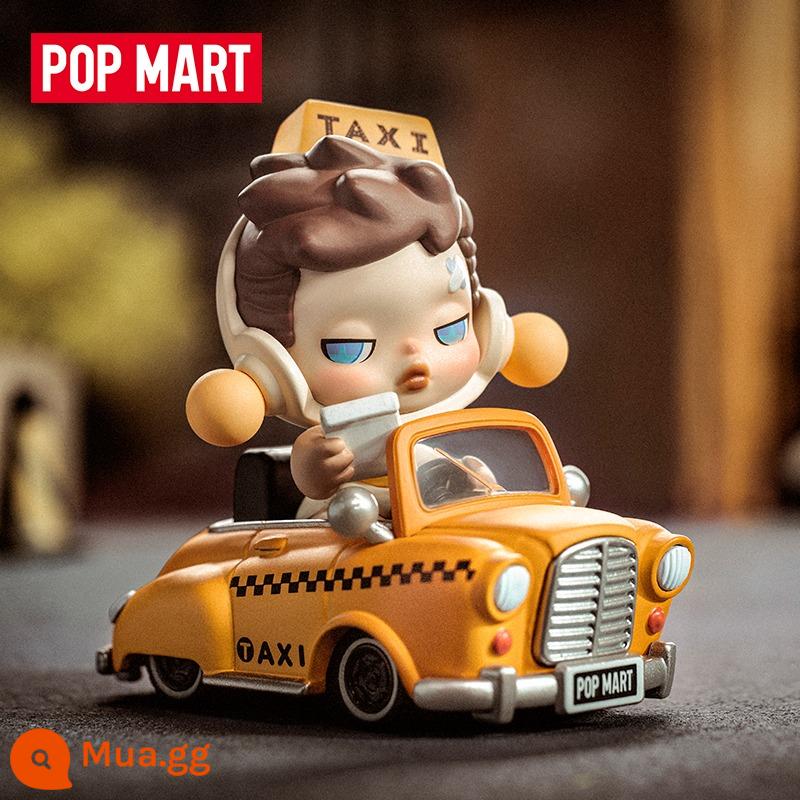 sp9 Bubble Mart SKULPPANDA Buổi sáng ngày mai Peak Series Blind Box POPMART Car Tide Play Gift - Taxi tốc hành (đã xác nhận thanh toán)