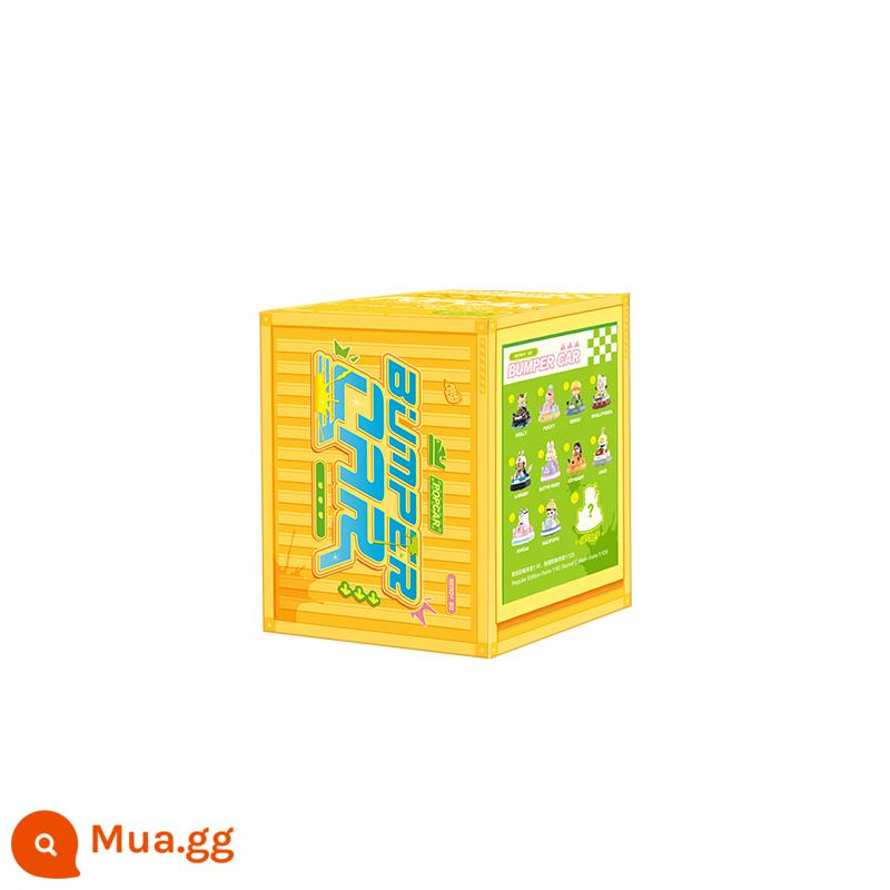 sp9 Bubble Mart SKULPPANDA Buổi sáng ngày mai Peak Series Blind Box POPMART Car Tide Play Gift - [Hộp mù ngẫu nhiên xe bội thu-1]