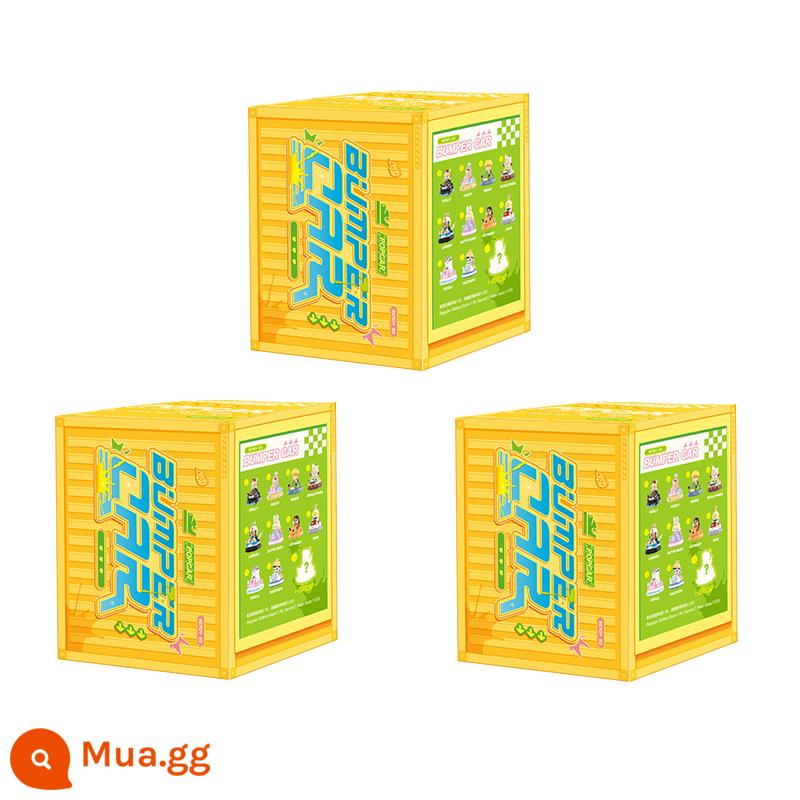 sp9 Bubble Mart SKULPPANDA Buổi sáng ngày mai Peak Series Blind Box POPMART Car Tide Play Gift - [Ô tô bội thu-3 hộp mù ngẫu nhiên] Không trùng lặp