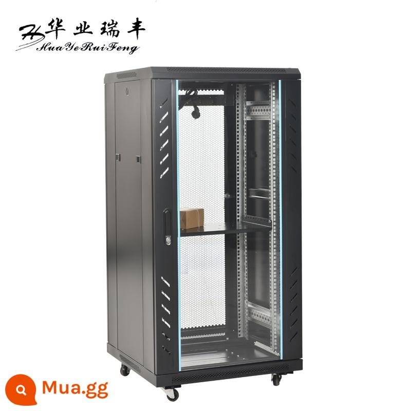 Tủ mạng Huaye Ruifeng 1,2m Tủ vỏ chính dòng điện yếu 22u Tủ giám sát 1m 18u Tủ chuyển đổi bộ khuếch đại công suất 12u Tủ máy chủ 42u Tủ âm thanh 1,6m Giá đỡ UPS có thể được tùy chỉnh - Model sang trọng (có PDU)