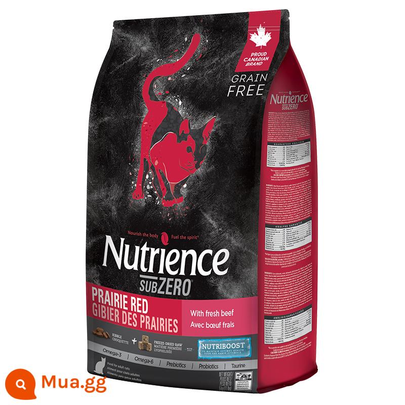 Nutrience Thức ăn cho mèo giàu protein kim cương đen thịt đỏ đông khô thức ăn cho mèo trưởng thành mèo con gà giá đầy đủ thức ăn cho mèo - Công thức thịt đỏ (được giảm giá khi bạn tham gia thành viên)