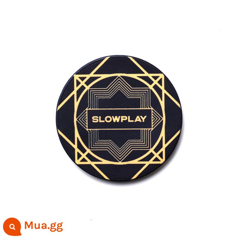 SLOWPLAY Texas hold'em chip gốm cao cấp Texas poker có số và không có số mệnh giá đồng xu mạt chược trong phòng cờ vua - Không có mệnh giá màu đen (bộ 25) 39mm