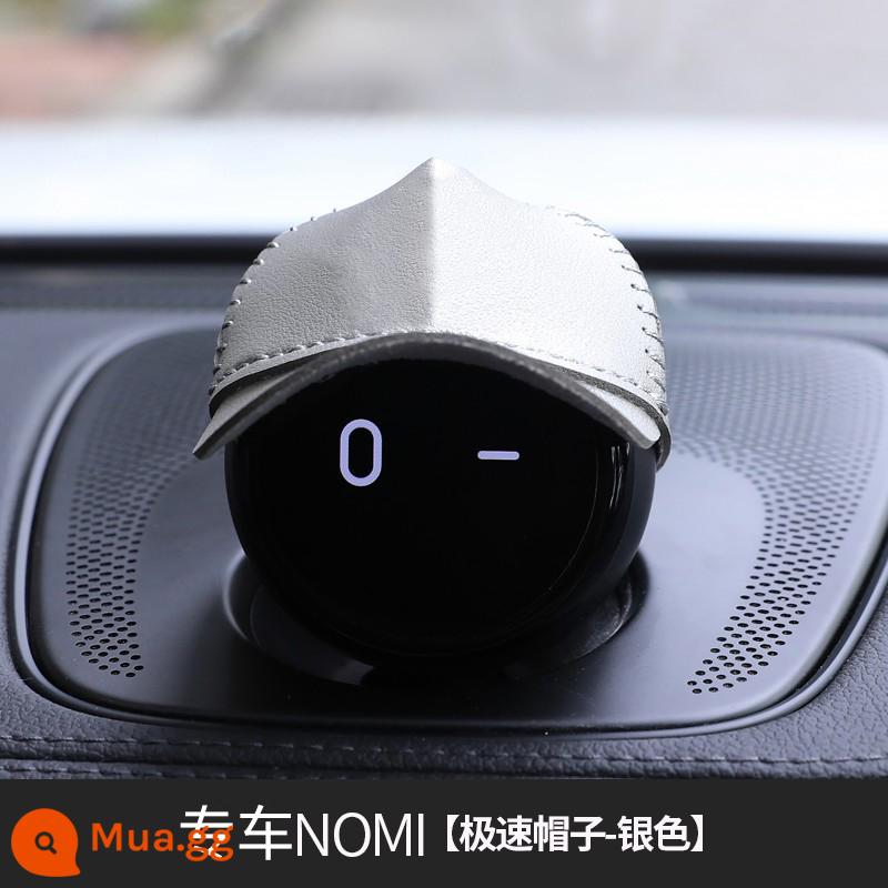 Mũ robot Weilai NOMI mũ cứng ES6ET7 sửa đổi vật liệu trang trí Ông Bao Bobo lên hàng không vũ trụ - NOMI [mũ tốc độ] màu bạc