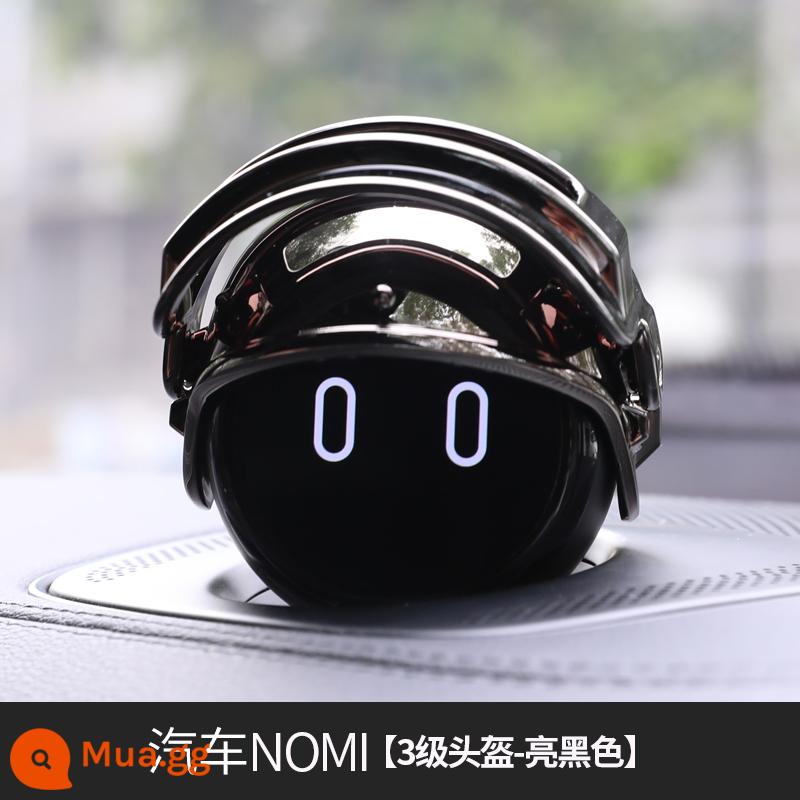 Mũ robot Weilai NOMI mũ cứng ES6ET7 sửa đổi vật liệu trang trí Ông Bao Bobo lên hàng không vũ trụ - Mẫu bán chạy: NOMI [Mũ bảo hiểm cấp 3] Đen sáng