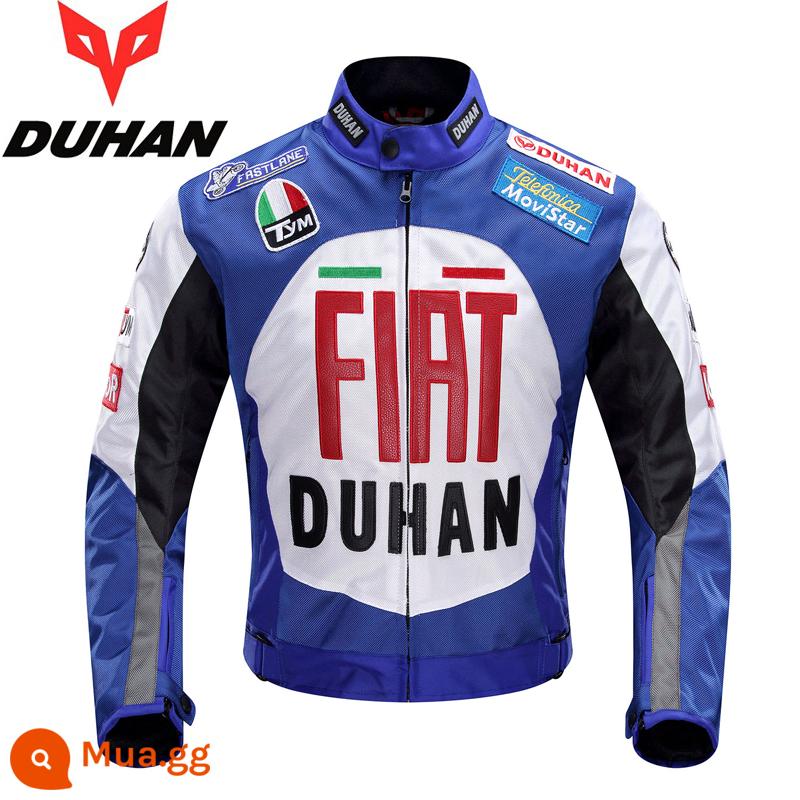 Duhan Racing Motor Motor Muff và Milter Circuit Women's Off -Road điều khiển Knight Motorcycle Set - D-082 Blue-Top