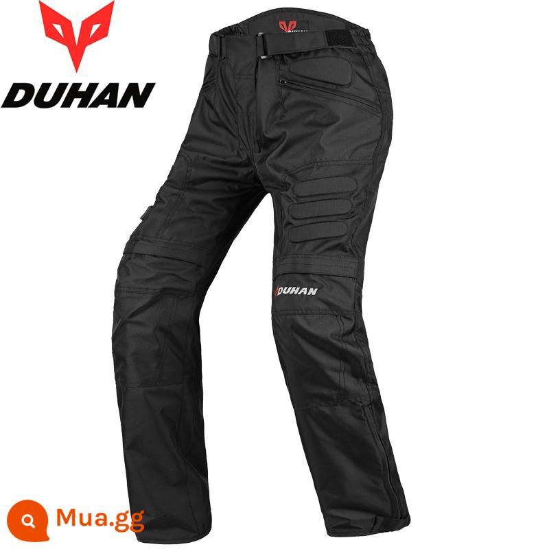 Duhan Racing Motor Motor Muff và Milter Circuit Women's Off -Road điều khiển Knight Motorcycle Set - 02 Quần đen [không lót]