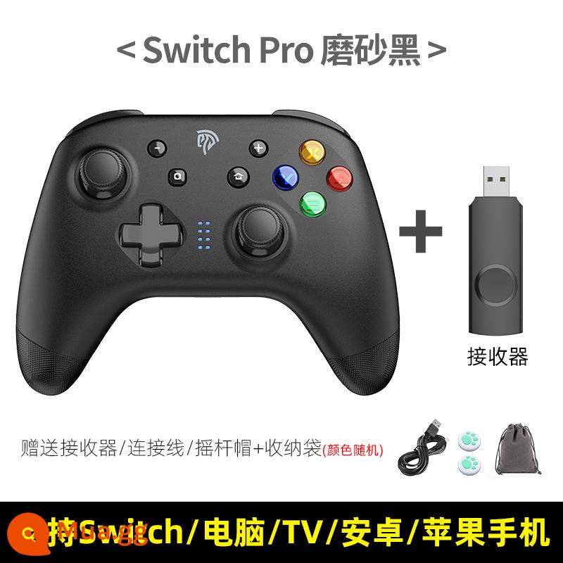 Easy Horse Chi Chi Rabbit 9124 Nintendo Switch Xử lý NS Bluetooth HOUSTER MONSTER HUNTER ZELDA PC MÁY TÍNH PHIÊN BẢN STEAM RUBRATION VÀ TV Apple Mobile Phone Thế giới của tôi - màu đen mờ + đầu thu