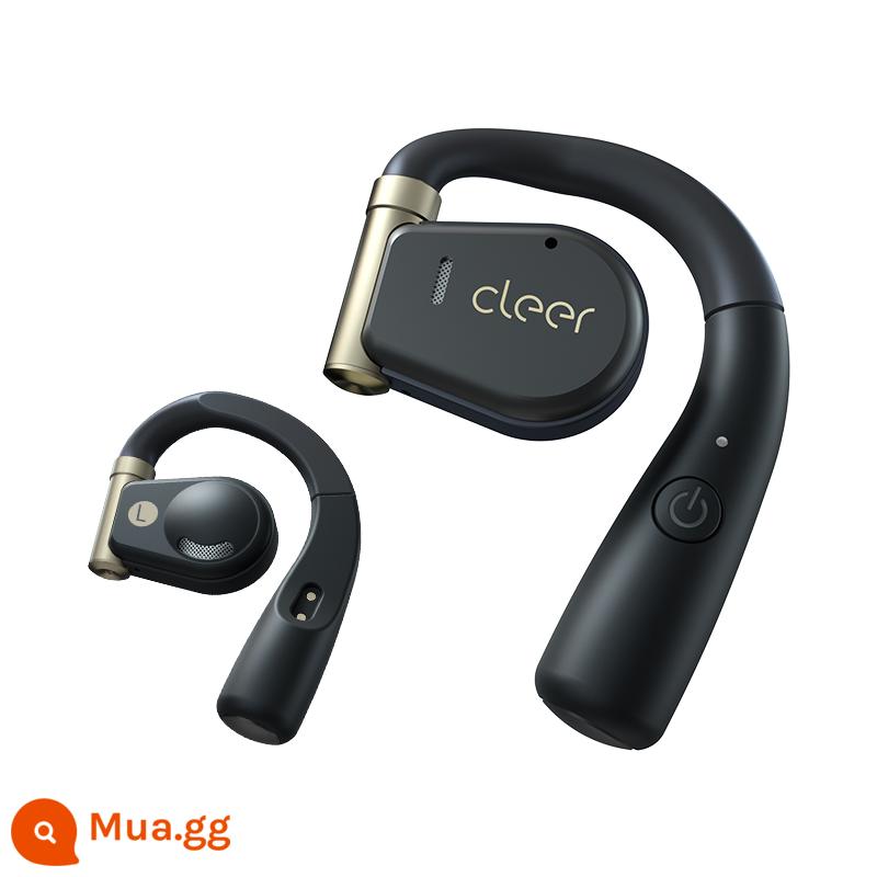 【Khuyến nghị phong cách hấp dẫn】 Tai nghe Bluetooth thể thao không dây mở CleerARC Thích hợp cho Apple Huawei - Obsidian Đen [Cổ điển]